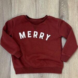 Little company Merry sweatshirt size 2